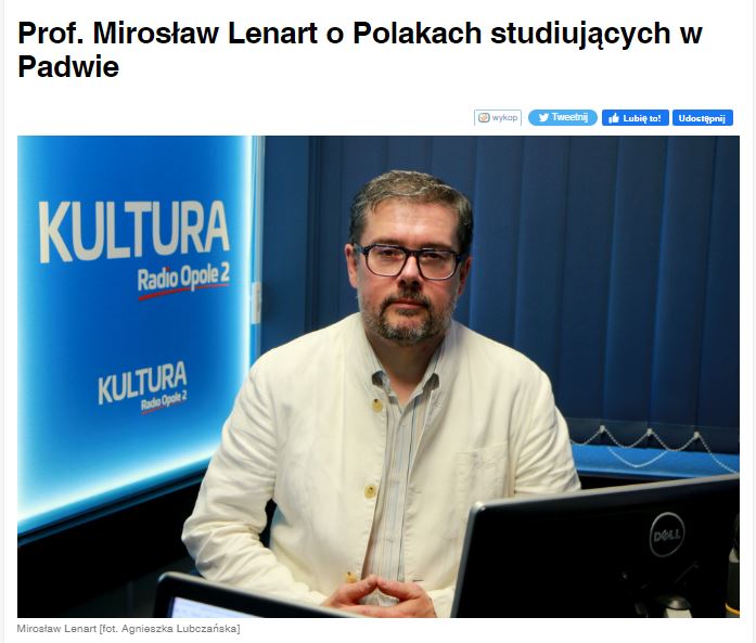 Prof. Mirosław Lenart